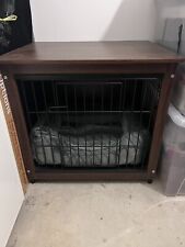 Wooden dog crate for sale  HALIFAX