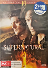 Supernatural Temporada 10 (DVD 2015) Jensen Ackles, Jared Padalecki, Região 4 - Muito bom estado comprar usado  Enviando para Brazil