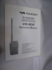 Yaesu 8de operation for sale  WALSALL