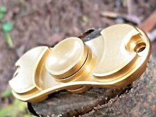 Original Fidget Spinner Gold All Metal Toy ADHD Kids Adults Boys Girls 2 Leaf  for sale  Shipping to South Africa