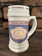 Yorkshire ceramic tankard for sale  Shipping to Ireland