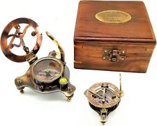 Brass sundial compass for sale  Asbury Park