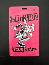 RÉPLICA: Blink-182 Tour Laminado Backstage Pass - Recuerdos de Fanáticos Coleccionables segunda mano  Embacar hacia Mexico