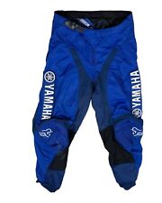 Pantalones de motocross Fox Racing 180 Yamaha azules carreras talla 30 para hombre M3 segunda mano  Embacar hacia Argentina