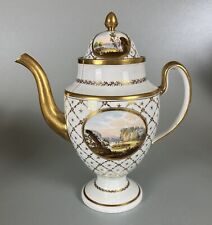 Cafeteira Minton c1805 primeiro período. Porcelana inglesa antiga padrão 150 comprar usado  Enviando para Brazil