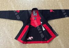 STORM Brasileño Jiu Jitsu uniforme tejido de perlas 450gsm 100% algodón kimono talla A1L segunda mano  Embacar hacia Argentina