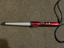 Red Babyliss F48e Digital Hair Curling Wand Barrel Tong Curler Used for sale  Shipping to South Africa