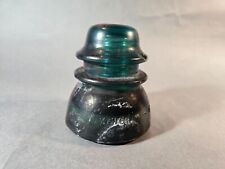 Vintage Heminggray Blue Glass Insulator for sale  Shipping to South Africa