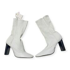 Zara white leather for sale  Shipping to Ireland