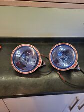 Pair of Britax 9" driving lights/lamps blue tint lens 12/24V off-road/truck/4x4 for sale  Shipping to South Africa
