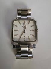 Relógio masculino Adidas ADH1932 mostrador branco, tom prata, tamanho 7", bateria nova  comprar usado  Enviando para Brazil