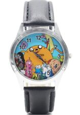 Adventure Time TV Series Genuine Leather Band Wrist Watch for sale  Shipping to South Africa
