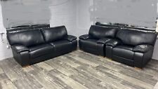 Italian leather sofa for sale  SHEFFIELD