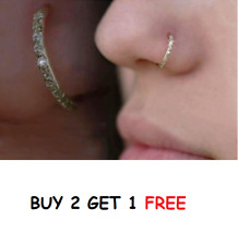 Nose ring encrusted for sale  MANCHESTER