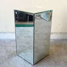 Postmodern mirrored pedestal for sale  Delray Beach