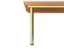 Pernas de mesa de metal aço inoxidável dourado, mesa de jantar cozinha pernas de mesa de escritório 4 peças comprar usado  Enviando para Brazil