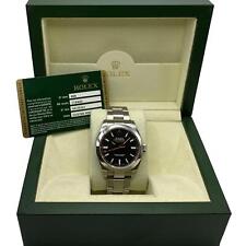 Rolex Milgauss 40 mm 116400 acero esfera negra naranja reloj automático de mano B&P 2010 segunda mano  Embacar hacia Argentina