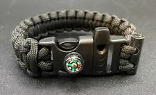Paracord bracelet compass for sale  Salem