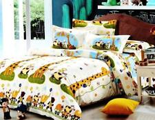 Usado, Sábana de cama doble individual con fundas de almohada multicolor estampada para jirafa 2 tamaños segunda mano  Embacar hacia Argentina