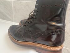 mens grenson Brogue boots size 9 for sale  Shipping to South Africa