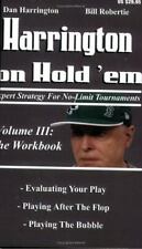 Harrington on Hold 'Em: The Workbook: estratégia especializada para torneios sem limite comprar usado  Enviando para Brazil