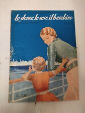 Donna casa bambino.1937. usato  Borgaro Torinese