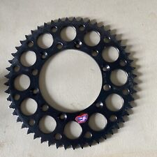 Renthal Rear Sprocket 52 Tooth Black Ultralight Yamaha 125 YZ250 YZ250F YZ450 M6, used for sale  Shipping to South Africa