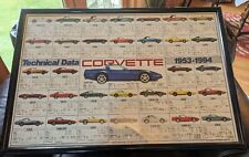 Corvette technical data for sale  Fort Wayne