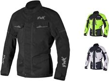 Chaqueta de Motocicleta HWK para Hombre Aventura con Tela Textil Cordura, Grande - Negra segunda mano  Embacar hacia Argentina