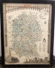 Old framed map for sale  SOUTHAMPTON