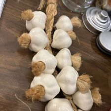 Decorative ceramic garlics for sale  Exeter