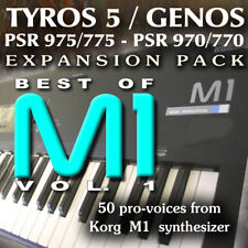 KORG M1 - Expansion Pack for Yamaha Arrangers (Genos, Tyros 5, PSR 975 etc) for sale  Shipping to Canada