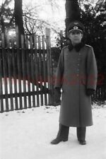 Foto-Negativ, Wehrmacht, Portrait Offz. im Wintermantel, 5026-731/43 gebraucht kaufen  Jena