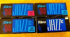 4 caixas RICO Jazz e Select Jazz REEDS #3 força, 18 palhetas no total. comprar usado  Enviando para Brazil