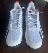 Talla 11 - Zapatos de tenis Adidas para hombre CourtFlash de velocidad blancos/azules/negros (HQ8481) segunda mano  Embacar hacia Mexico