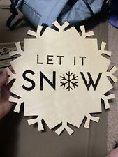 Let snow wooden for sale  Lawrenceville