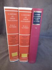 Historia de la filosofía griega - WKC Guthrie - volúmenes 1 y 2 y 6 rd8 segunda mano  Embacar hacia Argentina