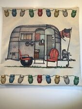 Happy camper pillow for sale  Rollinsford