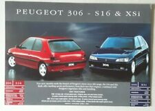 Peugeot 306 leaflet for sale  BOURNE