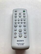 Usado, Controle remoto original do fabricante Sony RM-SC30 para TV MHC-GX355 MHC-GX750 RM-SC50 cinza  comprar usado  Enviando para Brazil