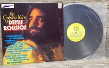 LP The Golden Voice Of Demis Roussos disco de vinil 1984 pop rock fácil de ouvir comprar usado  Enviando para Brazil