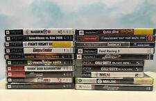 Lot (20) Empty Game Cases Manuals Art ONLY Gamecube PS2 Xbox PlayStation 3 PSP for sale  Shipping to South Africa