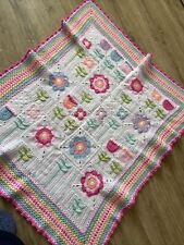 Handmade crochet blanket for sale  THORNTON-CLEVELEYS