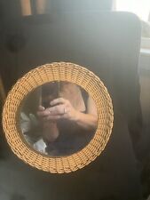 wicker mirror for sale  Perry