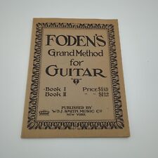 Libro de bolsillo comercial Foden's Grand Method for Guitar 1, 1920 de colección libro de bolsillo segunda mano  Embacar hacia Argentina
