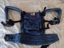 Ergo Baby Organic Carrier Blue Denim Front And Back Toddler Carrier  for sale  Shipping to South Africa