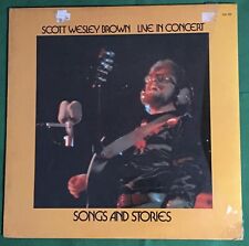 Scott Wesley Brown Live In Concert Songs And Stories LP 1978 Seven Locks SLR-100, usado comprar usado  Enviando para Brazil