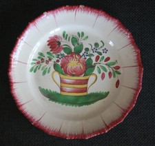 Assiette faïence xixème d'occasion  Commercy