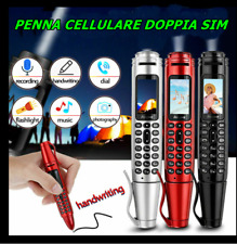 6 in 1 Mini Cellulare Penna  Doppia Dual sim Bluetooth Camera Radio Torcia 32Gb , usato usato  Capaccio Paestum