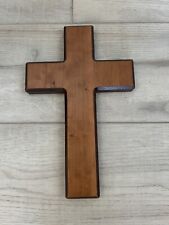 P. Graham Dunn Plain Wooden Decorative Religious Wall Cross for sale  Shipping to South Africa